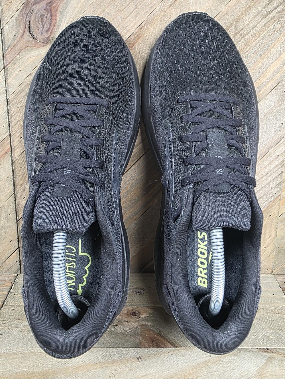 Brooks Ghost 16 Mens Athletic Running Shoes Size 10.5 B Narrow Black 1104181B020 - Picture 7 of 9